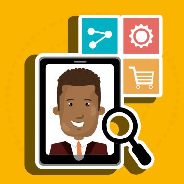 izole smartphone simgesi tasarım grubu