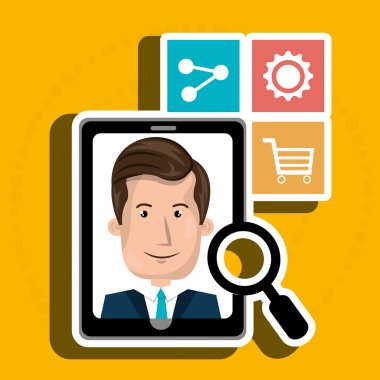 izole smartphone simgesi tasarım grubu