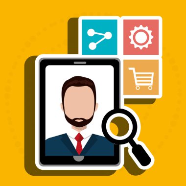 izole smartphone simgesi tasarım grubu