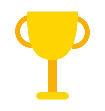 Trophy Kupası izole simgesi
