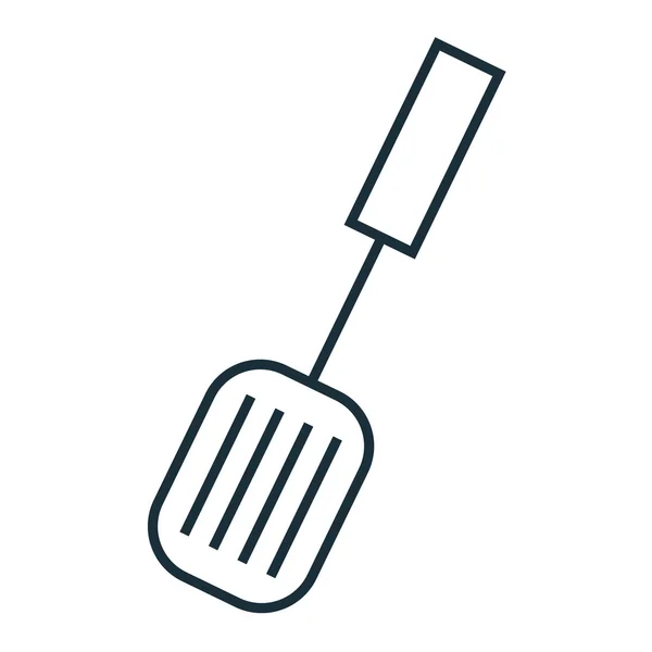 Cocina vajilla y diseño de tema utensilio . — Vector de stock