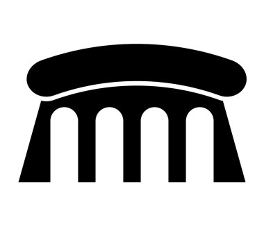 su baraj simgesi tasarım izole