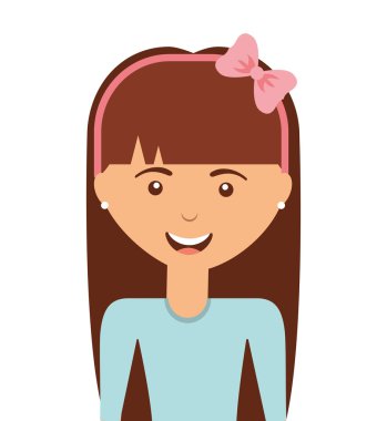 izole kadın avatar simge