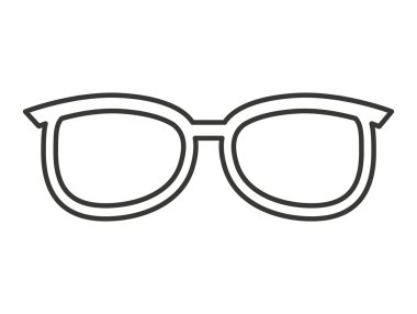 gözlük izole simgesi tasarım