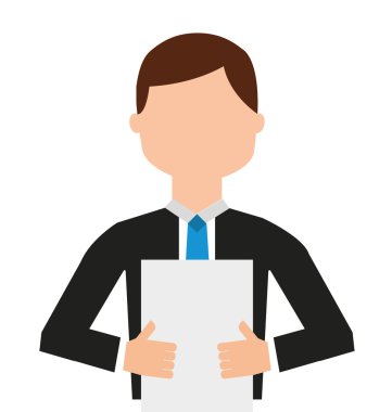 haber okuyucu izole simgesi