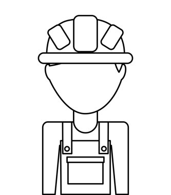 profesyonel inşaat izole simgesi