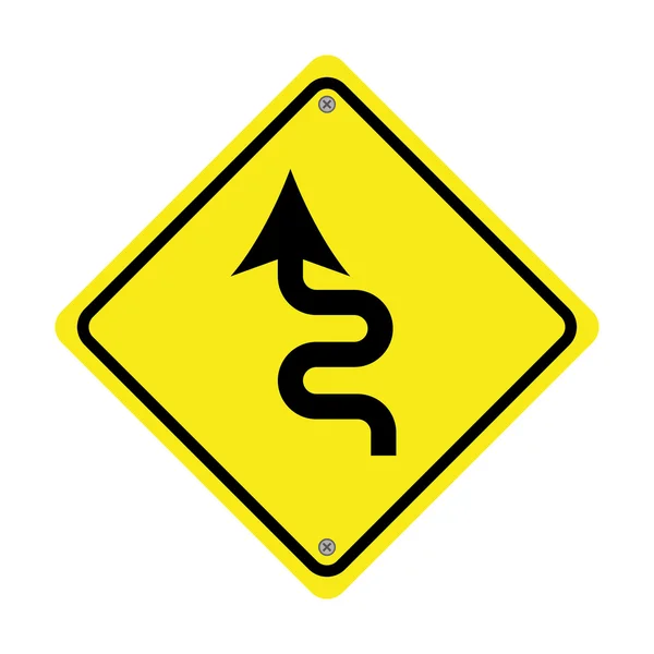 Design de ícone isolado de sinal de tráfego — Vetor de Stock