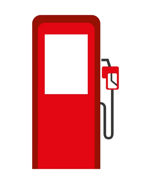 Benzínové čerpadlo, samostatný ikony designu — Stockový vektor
