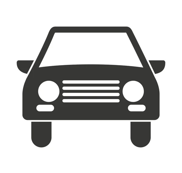 자동차 차량 고립 아이콘 디자인 — 스톡 벡터