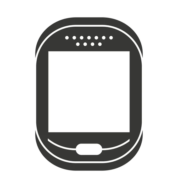 Diseño de icono aislado del teléfono celular — Vector de stock