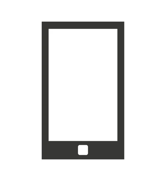 Cellphone geïsoleerd pictogram ontwerp — Stockvector