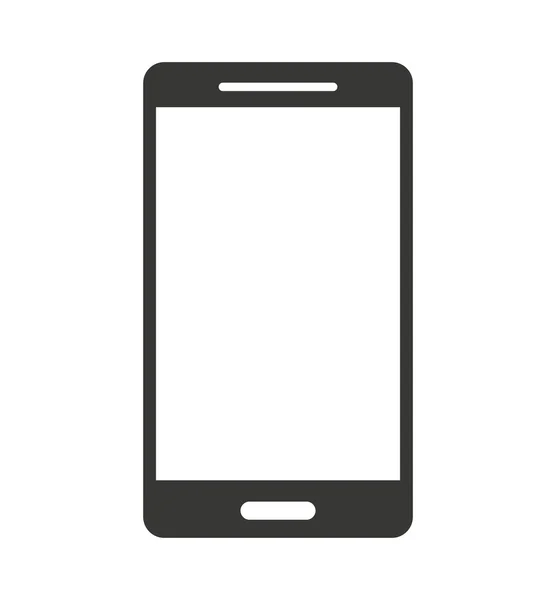 Cellphone isolerade ikon design — Stock vektor