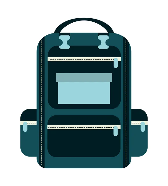 Reisetasche isoliert Icon Design — Stockvektor