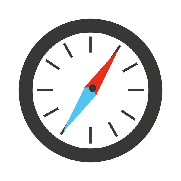 Kompass isolerade ikon design — Stock vektor
