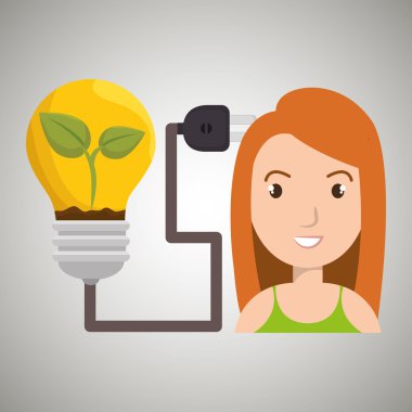 insanlar ve elektrik izole simgesi