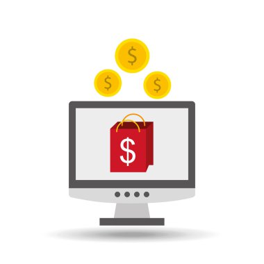 e-ticaret alışveriş simgesi