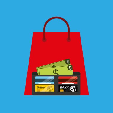 e-ticaret alışveriş simgesi