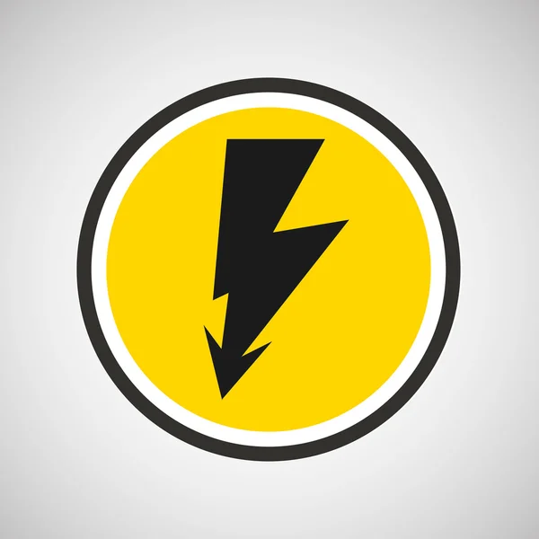 Electricity power icon — Stock Vector