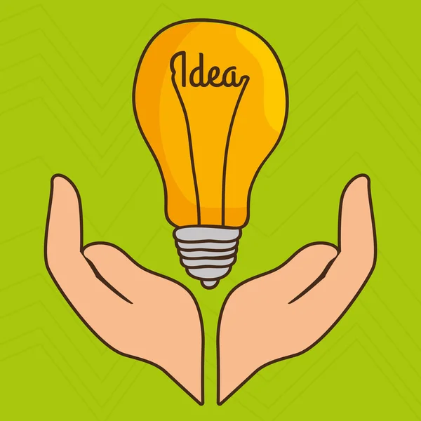 Ideas aislado icono de diseño — Vector de stock