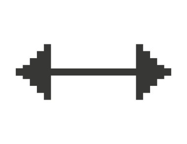 Bilgisayar fare ok işaretçi simgesi tasarım izole