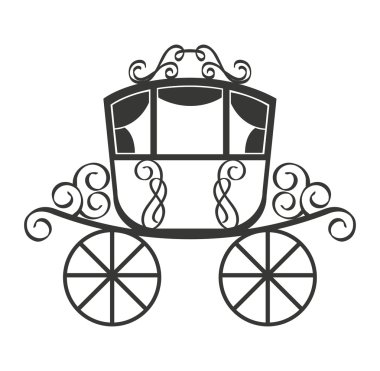 satır başı düğün simgesi izole