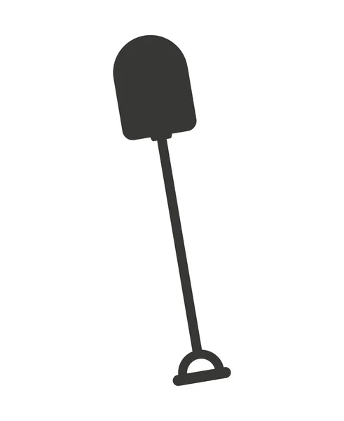 Gardening shovel isolated icon design — Stock Vector