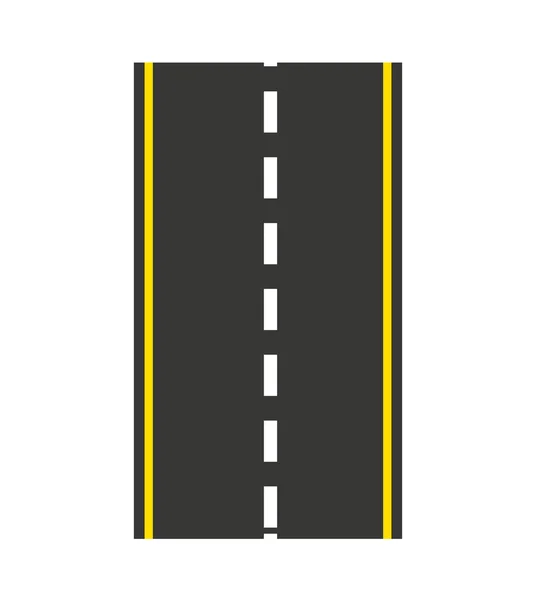 Estilo de carretera diseño icono aislado — Vector de stock