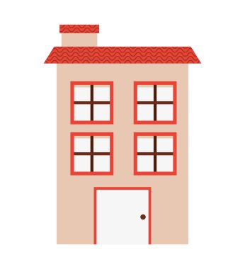 ev dış izole simge tasarımı