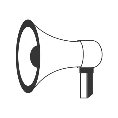 Megafon veya megafon Tema simgesi tasarım.