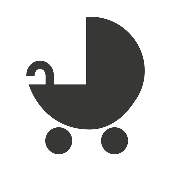 婴儿车分离图标设计 — 图库矢量图片