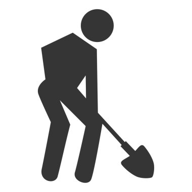 İnşaat sektörü tema tasarım simgesi