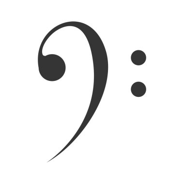 müzik notası düz simgesi