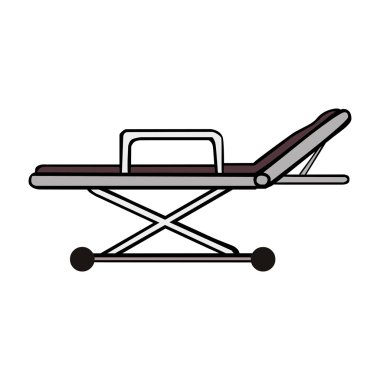 Tıbbi malzeme kutsal kişilerin resmi, vektör çizim.