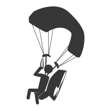 Aşırı spor ve hobi Tema tasarım, vektör çizim.