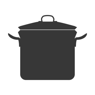 Mutfak bulaşık düz simgesi 