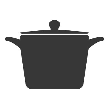 Mutfak bulaşık düz simgesi