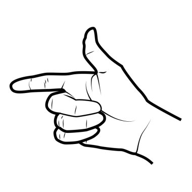 El jest, yalıtılmış düz simgesi simgeleyen.