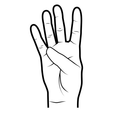 El jest, yalıtılmış düz simgesi simgeleyen.