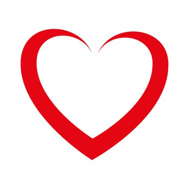 Sevgi ve duyguları grafik tasarım, vektör çizim