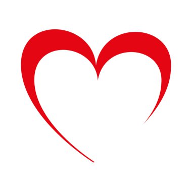 Sevgi ve duyguları grafik tasarım, vektör çizim