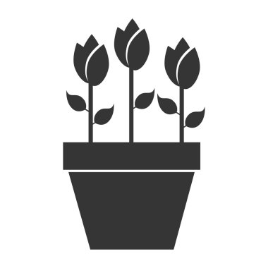 Çiçekler ve onları tasarım Bahçe.