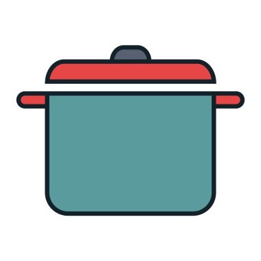 Mutfak dishware ve gereçler Tema Tasarım.