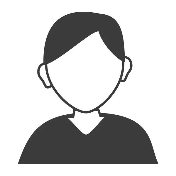 Podnikatel avatar profil — Stockový vektor