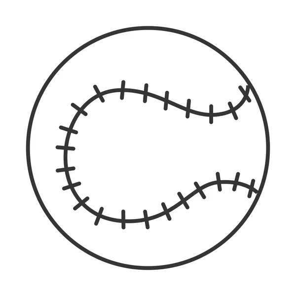 Projeto de ícone de bola esporte — Vetor de Stock