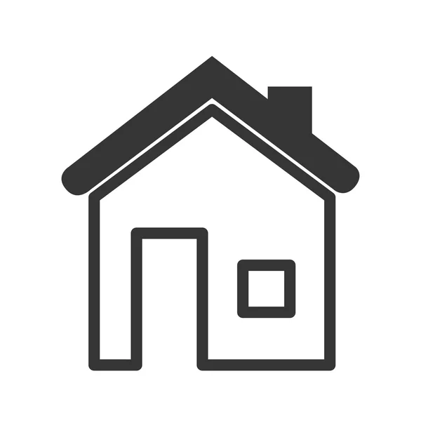 Real estate business pictogram — Stockvector