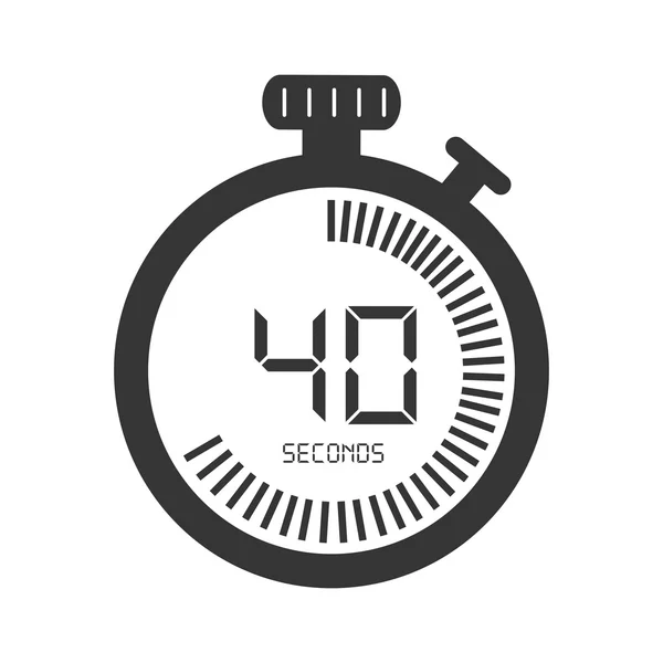 Time and clock isolated flat icon, vector illustration. — Stock Vector