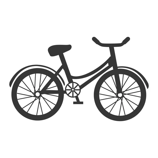 Grafikdesign für Fahrrad und Radfahren, Vektorillustration. — Stockvektor