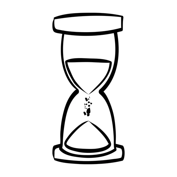 Diseño de iconos de línea de tiempo y reloj, ilustración vectorial . — Vector de stock