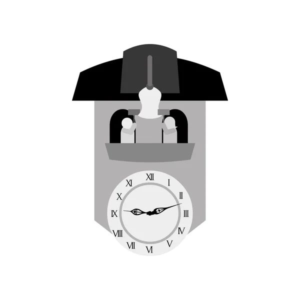 Diseño de iconos de línea de tiempo y reloj, ilustración vectorial . — Vector de stock