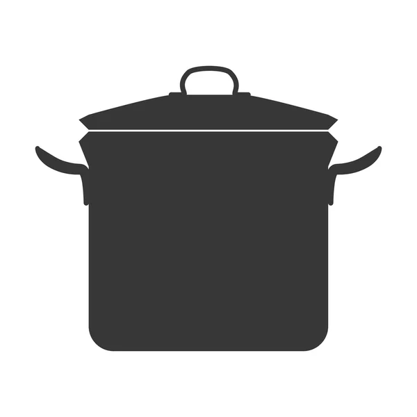 Kitchen dishware flat icon — Stock Vector